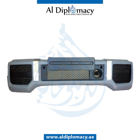 Front Bumper, WITH SENSOR Hole, AMG 63 for Mercedes-Benz G Class W463 (1992-2022) models, Part Number T-4638850325