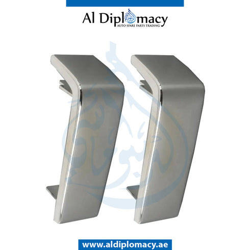 Front BUMPER CHROME Molding, SET for Mercedes-Benz G Class W463 (1992-2022) models