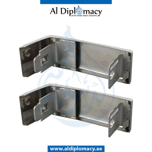 Front BUMPER CHROME Molding, SET for Mercedes-Benz G Class W463 (1992-2022) models