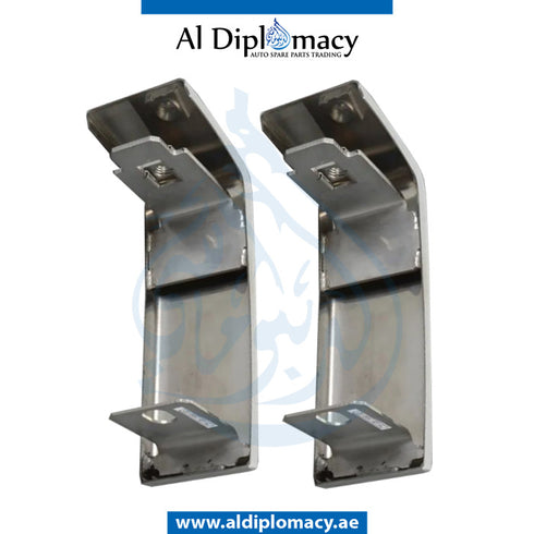 Front BUMPER CHROME Molding, SET for Mercedes-Benz G Class W463 (1992-2022) models