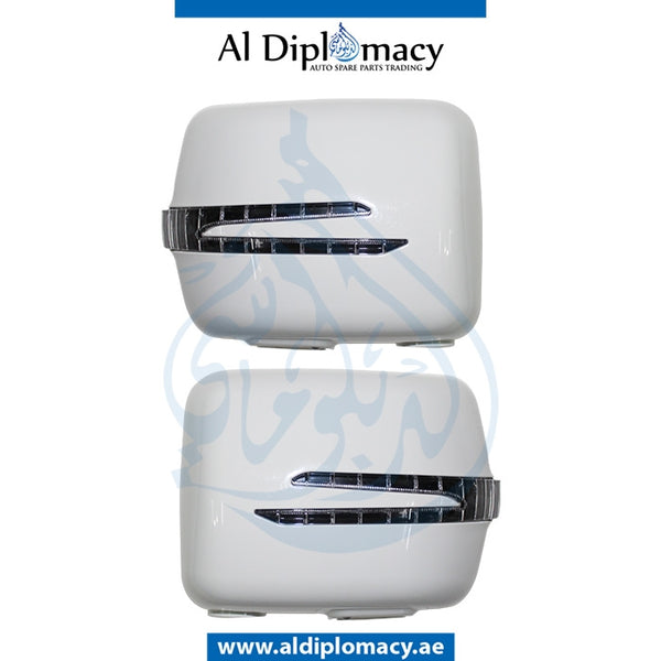 Mirror Cover, SET for Mercedes-Benz G Class W463 (1992-2022) models, Part Number T-463MIR-CV-L+T-463MIR-CV-R