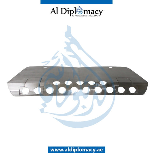 Front Lower BUMPER Chrome, STEEL for Mercedes-Benz G Class W463 (1992-2022) models, Part Number T-463STEEL PLATE-FRONT HEAVY