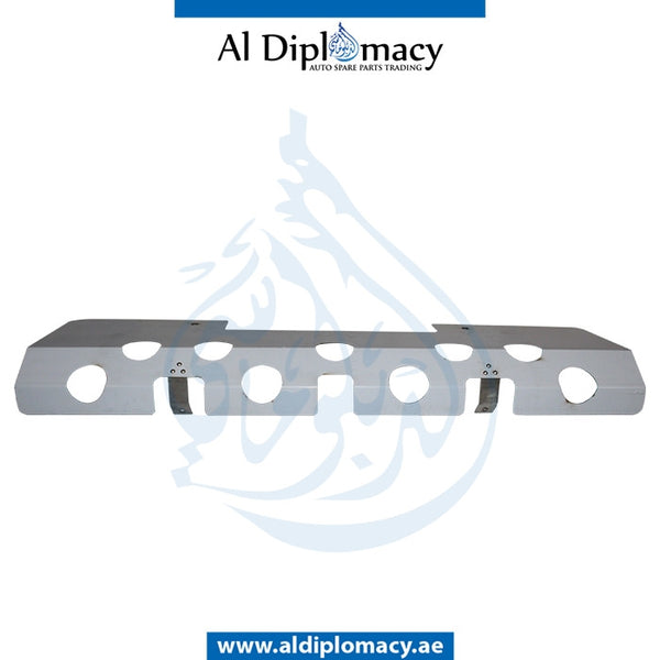 Rear CHROME UNDER BUMPER for Mercedes-Benz G Class W463 (1992-2022) models, Part Number T-463STEEL PLATE-REAR