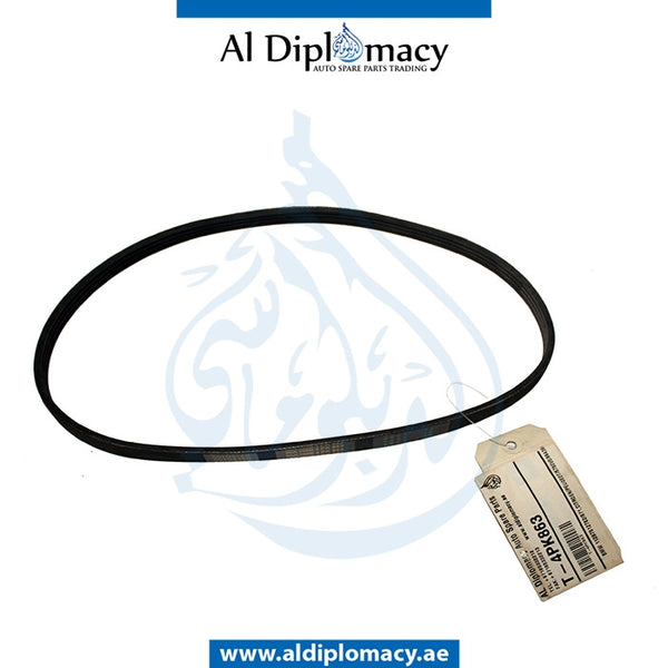 RIBBED V-belt 4PK863 for BMW 3 Series E46 (1998-2005) models, Part Number T-4PK863