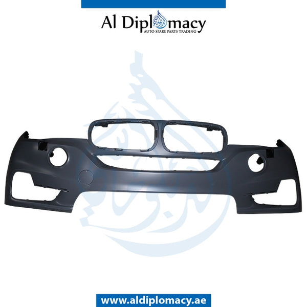 Front Bumper, WITHOUT SENSOR Hole, WITH WIPER HOLE for BMW X5 Series F15 (2013-2018) models, Part Number T-51116994080