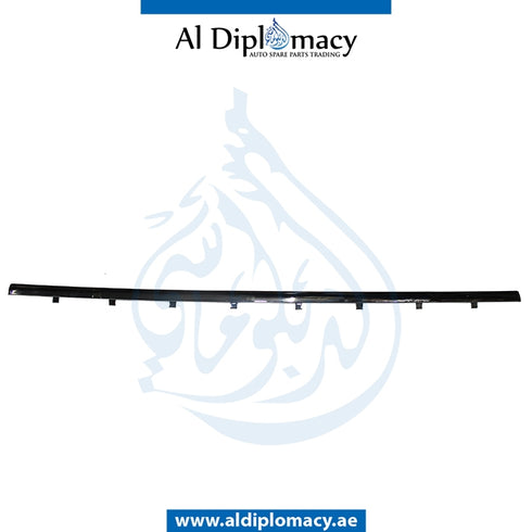 LICENSE PLATE HOLDER MOLDING for BMW 7 Series E65 (2001-2008) models, Part Number T-51117033400