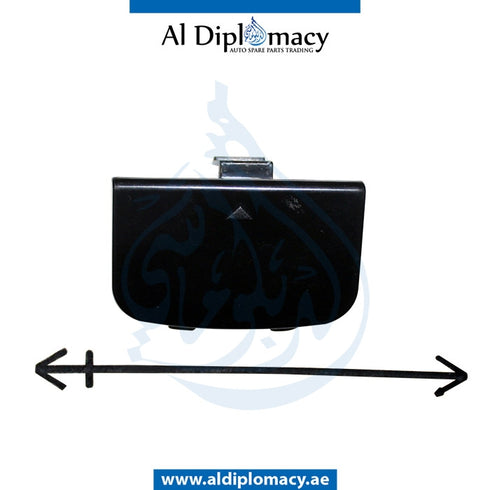 Front BUMPER TOWING HOOK COVER for BMW 7 SERIES 2001-2008 models, Part Number 51117042702