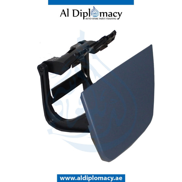 Left HEADLIGHT WASHER COVER for BMW 7 Series E65 (2001-2008) models, Part Number T-51117057413