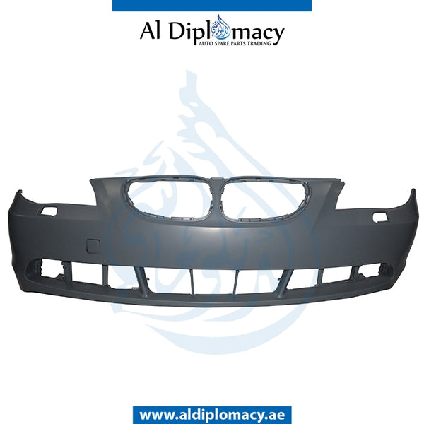 Front Bumper, WITHOUT SENSOR HOLE for BMW 5 Series E60 (2004-2010) models, Part Number T-51117111739