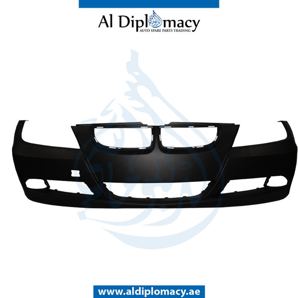 Front Bumper, WITHOUT SENSOR HOLE for BMW 3 Series E90 (2005-2011) models, Part Number T-51117140859