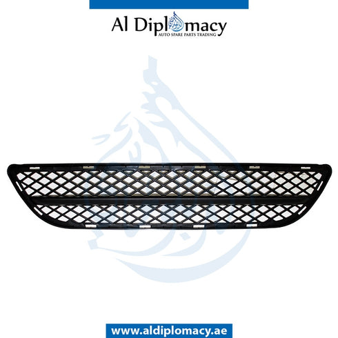 Front Lower BUMPER Grille, CENTER for BMW 3 Series E90 (2005-2011) models, Part Number T-51117154556