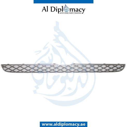 Front Upper BUMPER Grille, CENTER for BMW X5 Series E70 (2006-2013) models, Part Number T-51117168633