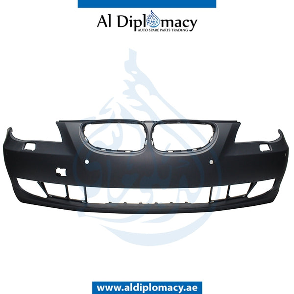 Front Bumper, WITH SENSOR AND WIPER HOLE for BMW 5 Series E60 (2007-2010) models, Part Number T-51117178079