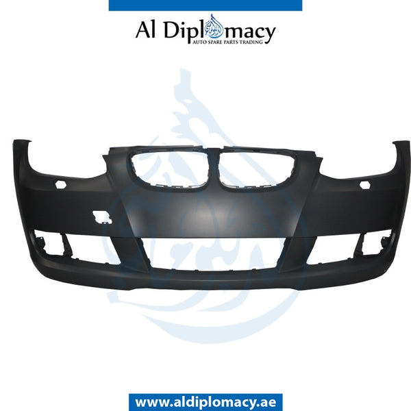 Front Bumper, WITHOUT SENSOR Hole, WITH WIPER HOLE for BMW 3 Series E92 (2005-2013) models, Part Number T-51117181306