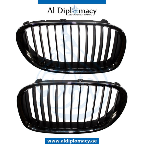 SHOW Grille, SET for BMW 7 Series F01 (2008-2015) models, Part Number T-51117184151+T-51117184152