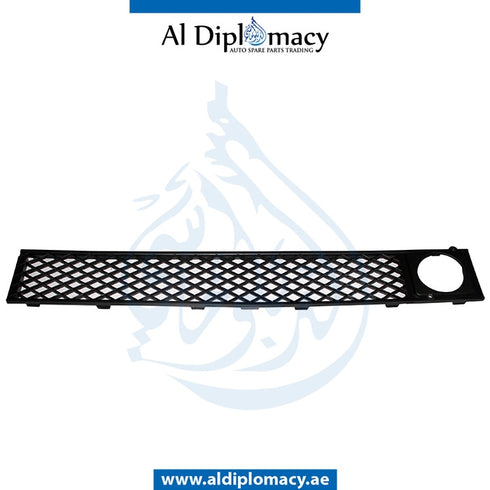 Front Lower BUMPER Grille, CENTER for BMW 7 Series F01 (2008-2015) models, Part Number T-51117186507