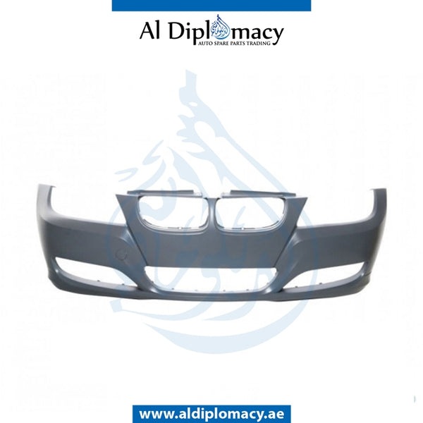 Front Bumper, WITHOUT SENSOR HOLE for BMW 3 Series E90 (2005-2011) models, Part Number T-51117204242