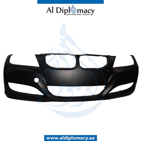 Front Bumper, WITH SENSOR HOLE for BMW 3 Series E90 (2005-2011) models, Part Number T-51117204247