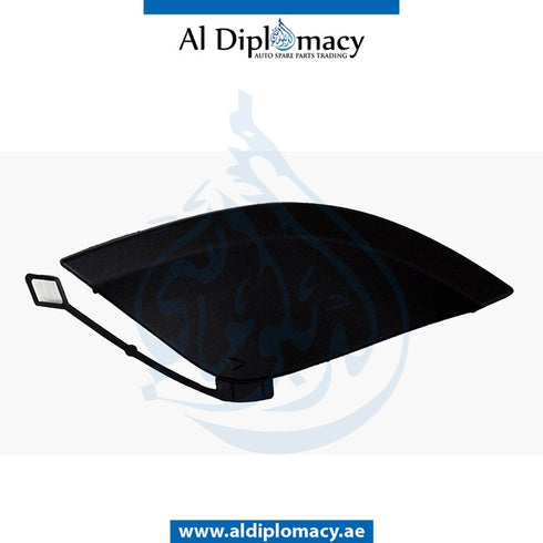 Front BUMPER TOWING HOOK COVER for BMW X3 Series F25 (2010-2017) models, Part Number T-51117210474