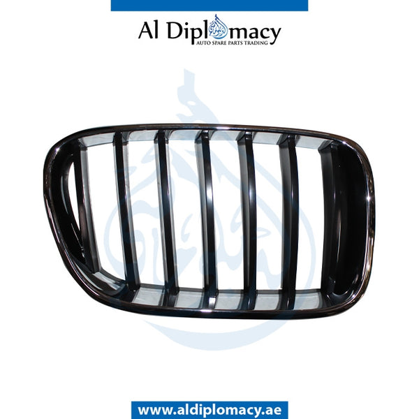 Right SHOW Grille, CHROME for BMW X3 Series F25 (2010-2017) models, Part Number T-51117210726