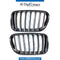 SHOW Grille, Chrome, SET for BMW X3 Series F25 (2010-2017) models, Part Number T-51117237421+T-51117237422