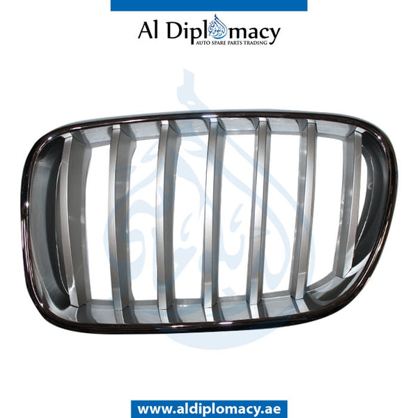 Left SHOW Grille, CHROME for BMW X3 Series F25 (2010-2017) models, Part Number T-51117237421