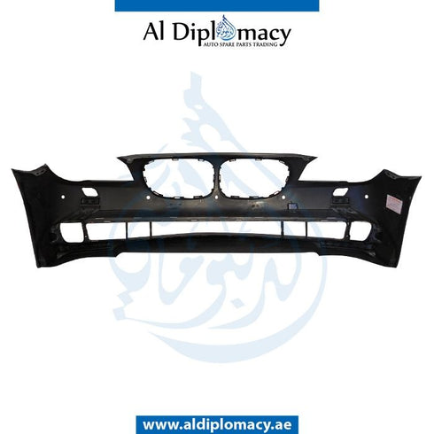 Front Bumper, WITH SENSOR AND WIPER HOLE for BMW 7 Series F01 (2008-2015) models
