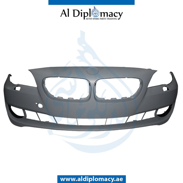 Front Bumper, WITHOUT SENSOR HOLE for BMW 5 Series F10 (2010-2016) models, Part Number T-51117285963