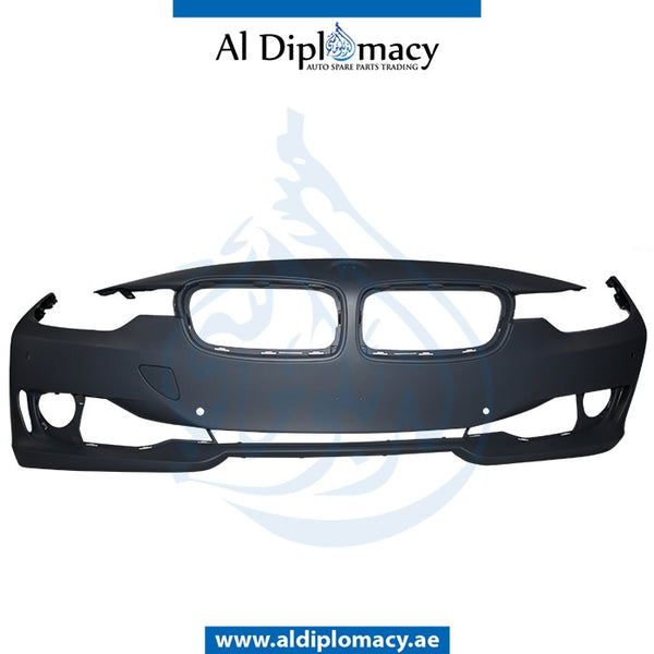 Front Bumper, WITH SENSOR AND WIPER HOLE for BMW 3 Series F30 (2011-2015) models, Part Number T-51117292992