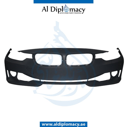 Front Bumper, WITH SENSOR AND CAMERA HOLE for BMW 3 Series F30 (2011-2015) models, Part Number T-51117292994