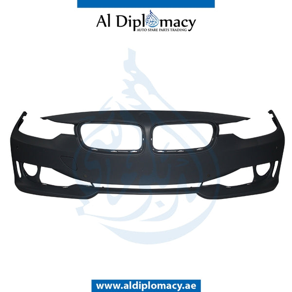Front Bumper, WITH SENSOR AND CAMERA HOLE for BMW 3 Series F30 (2011-2015) models, Part Number T-51117292994