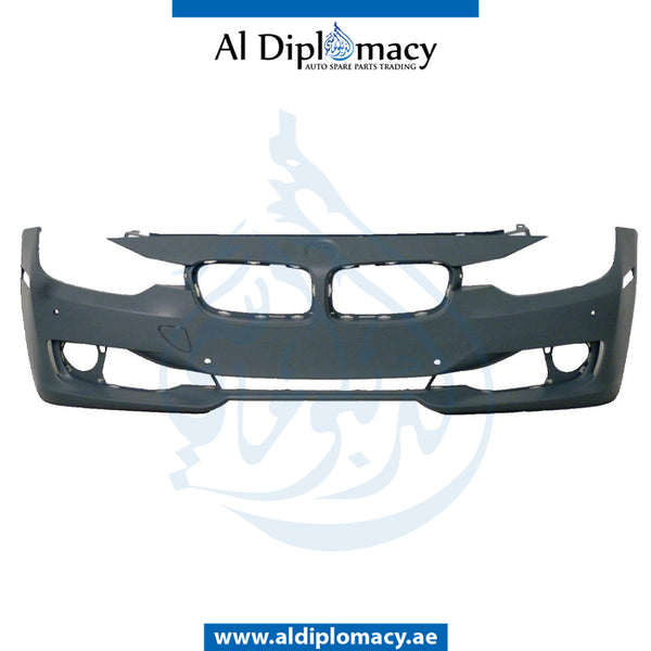 Front Bumper, WITH SENSOR AND CAMERA HOLE for BMW 3 Series F30 (2011-2015) models, Part Number T-51117293012