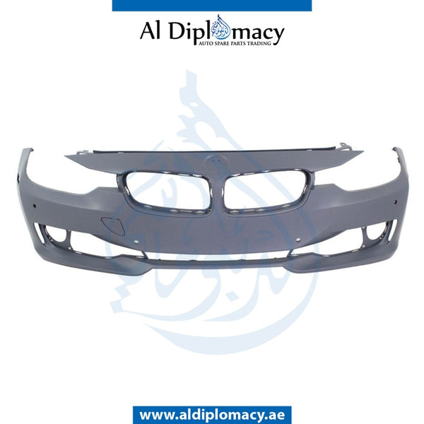 Front Bumper, WITH SENSOR AND CAMERA HOLE for BMW 3 Series F30 (2011-2015) models, Part Number T-51117293015