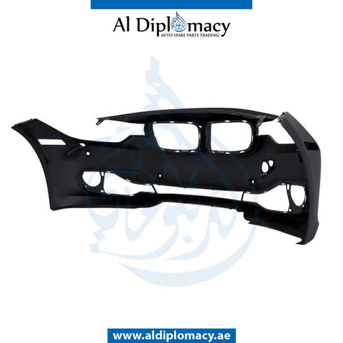 Front Bumper, WITH Sensor, Wiper, AND CAMERA HOLE for BMW 3 Series F30 (2011-2015) models
