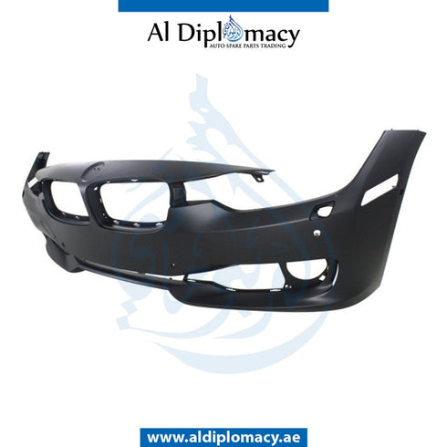 Front BUMPER WITH SENSOR AND WIPER HOLE for BMW 3 Series F30 (2011-2015) models