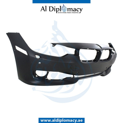 Front BUMPER WITH SENSOR AND WIPER HOLE for BMW 3 Series F30 (2011-2015) models