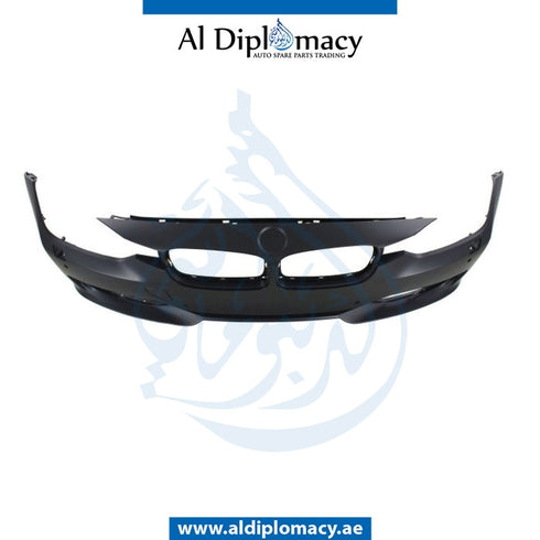 Front BUMPER WITH SENSOR AND WIPER HOLE for BMW 3 Series F30 (2011-2015) models