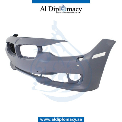 Front BUMPER WITH SENSOR AND WIPER HOLE for BMW 3 Series F30 (2011-2015) models