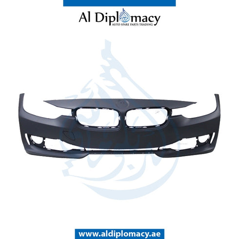 Front Bumper, WITHOUT SENSOR HOLE for BMW 3 Series F30 (2011-2015) models, Part Number T-51117293085