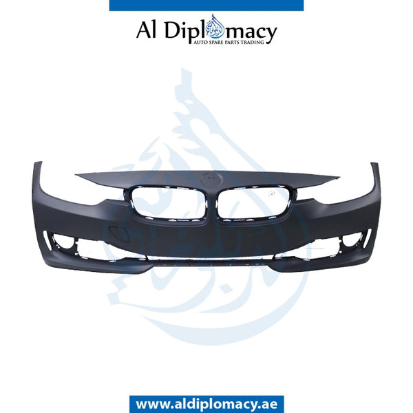 Front Bumper, WITHOUT SENSOR HOLE for BMW 3 Series F30 (2011-2015) models, Part Number T-51117293085