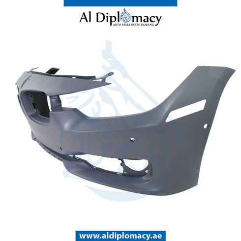 Front Bumper, WITH SENSOR AND CAMERA HOLE for BMW 3 Series F30 (2011-2015) models