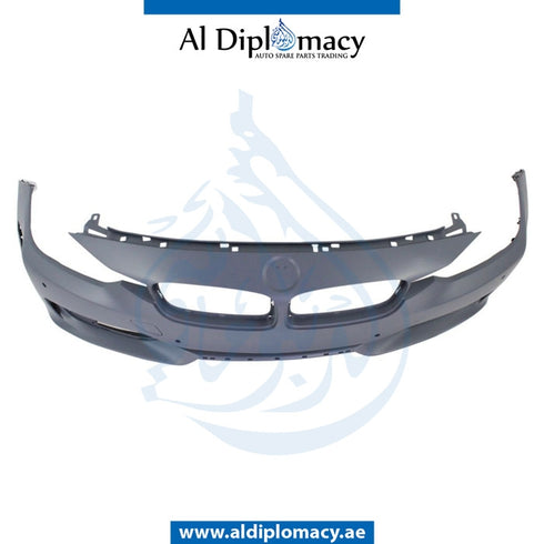 Front Bumper, WITH SENSOR AND CAMERA HOLE for BMW 3 Series F30 (2011-2015) models