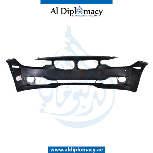 Front Bumper, WITH SENSOR AND CAMERA HOLE for BMW 3 Series F30 (2011-2015) models