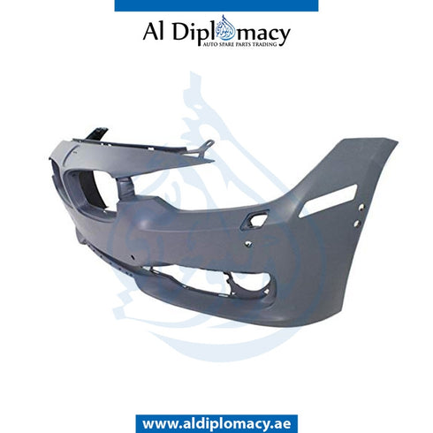 Front Bumper, WITH Sensor, Wiper, AND CAMERA HOLE for BMW 3 Series F30 (2011-2015) models, Part Number T-51117293090