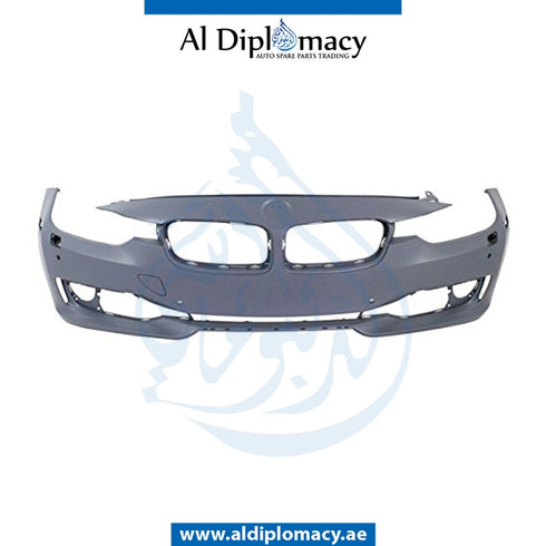 Front Bumper, WITH Sensor, Wiper, AND CAMERA HOLE for BMW 3 Series F30 (2011-2015) models