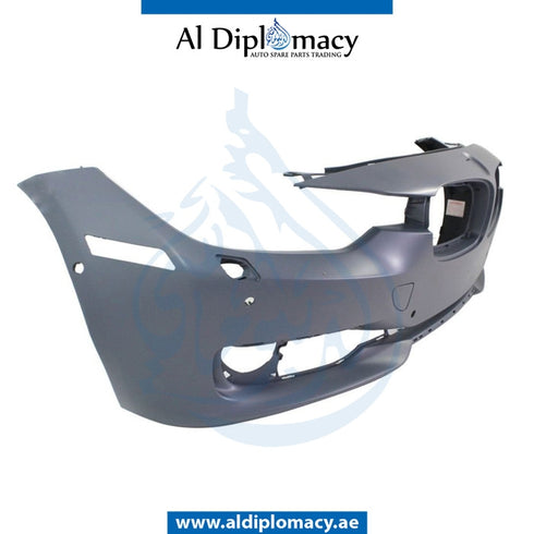 Front Bumper, WITH SENSOR AND WIPER HOLE for BMW 3 Series F30 (2011-2015) models