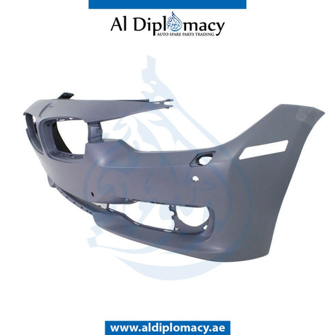 Front Bumper, WITH SENSOR AND WIPER HOLE for BMW 3 Series F30 (2011-2015) models