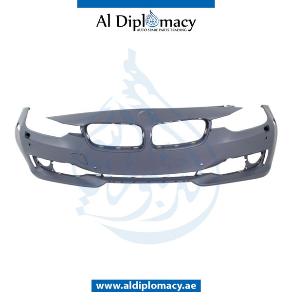 Front Bumper, WITH SENSOR AND WIPER HOLE for BMW 3 Series F30 (2011-2015) models, Part Number T-51117293092