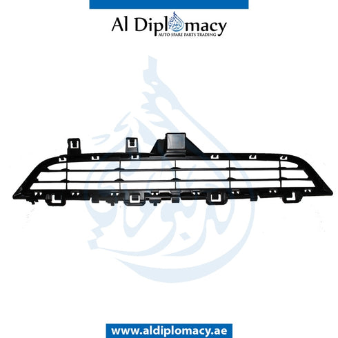 Front Upper BUMPER Grille, CENTER for BMW X5 Series F15 (2013-2018) models, Part Number T-51117294476