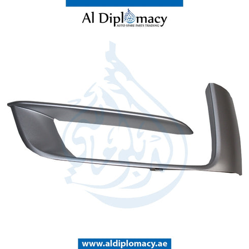 Front Left Lower BUMPER GRILLE MOLDING for BMW X5 Series F15 (2013-2018) models, Part Number T-51117308043